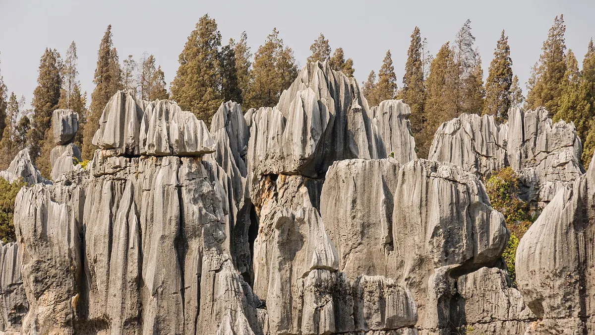 Stone Forest (Shilin) karst formations